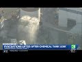 Southern California officials lift all evacuation orders for residents near damaged chemical tank