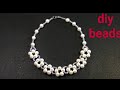 beaded necklace | beads making | beads jewelry