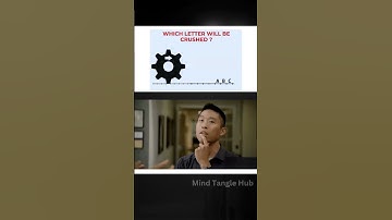 Are you smart enough to answer🤯 | which letter will be crushed? #shorts #ytshorts #riddles #puzzle