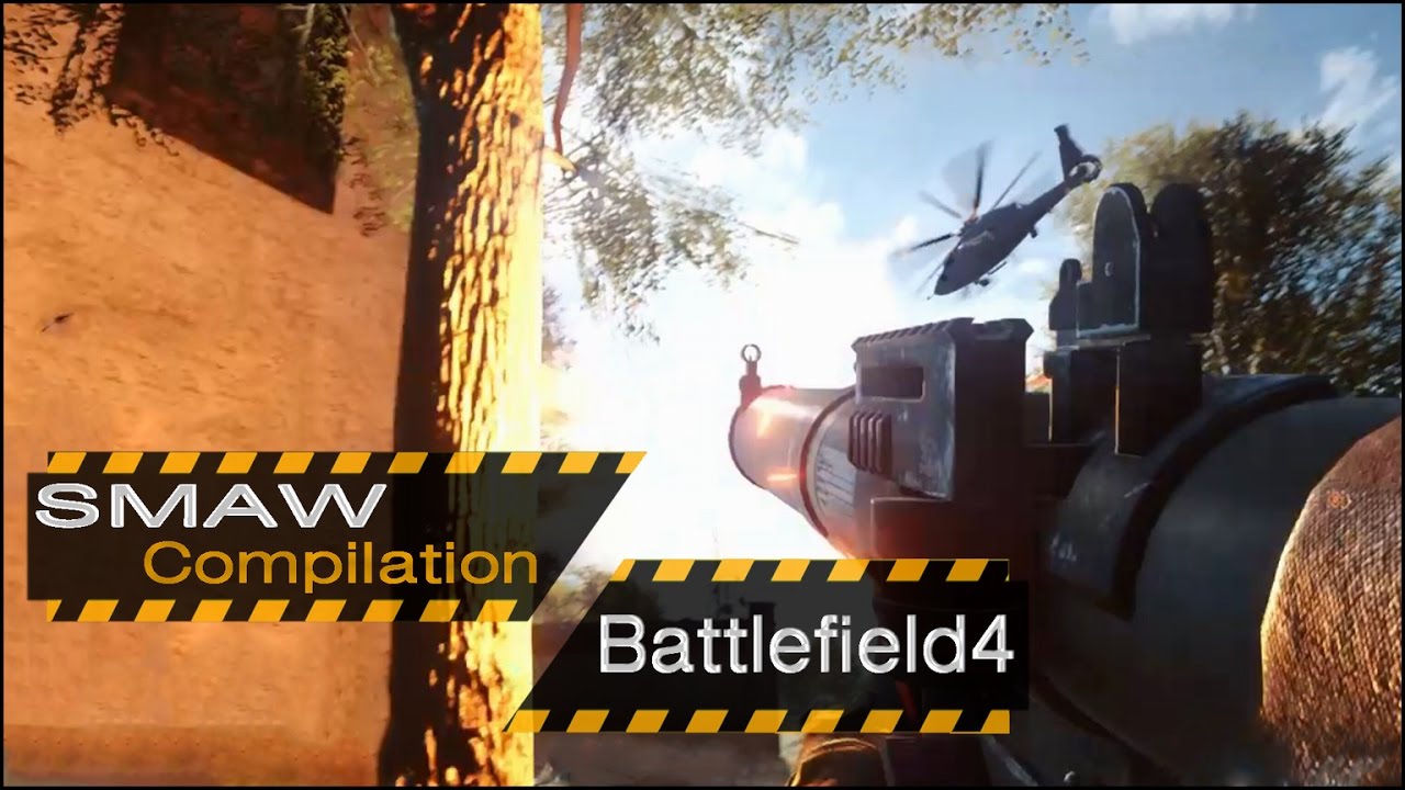 Battlefield 4 - SMAW compilation (Heli shot fragmovie - Montage)
