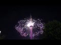 Pan Am Games Closing Ceremony CN Tower Fireworks (HD)