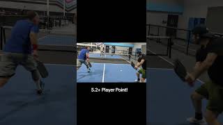 5.2+ player point w/Jason Parker and Scott McRee #pickleball #pickle #pickleballhighlights #druh