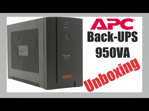 APC Back-UPS 950va (GR version / Schuko) - UNBOXING