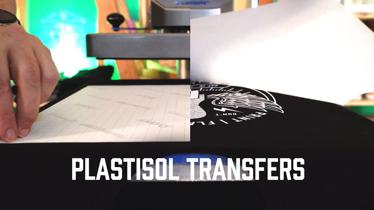 Hot/Cold Peel Plastisol Transfer Paper - 100 Sheets