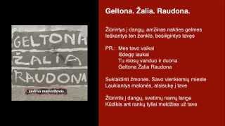 Vignette de la vidéo "Andrius Mamontovas - Geltona. Žalia. Raudona."