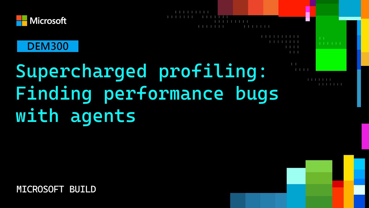 Supercharged profiling: Finding performance bugs with agents | DEM300