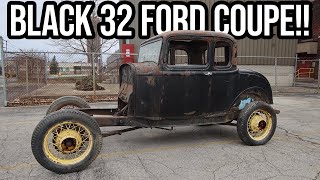 We Bought A Super Solid 1932 Ford Coupe Out Of Museum Storage!!!