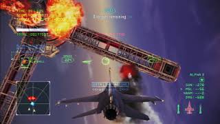 Ace Combat Infinity - Co-Op Battle 401 - Satellite Intercept 2