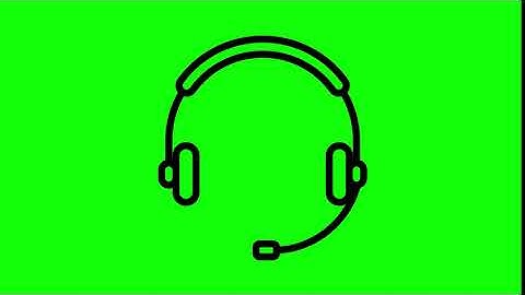 Animated Phone Services Icon on Green Screen With Pop-up Sound