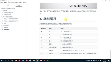 204 Python中的算术运算符 黑马python教程 pyhon入门必备 实战课程