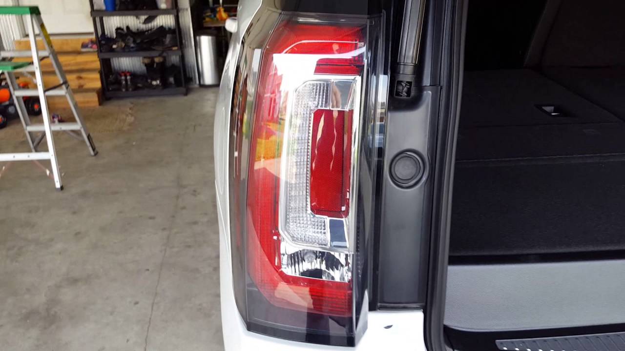 DIY: 2014+ GMC Yukon LED License Plate Bulbs & Reverse Lights 