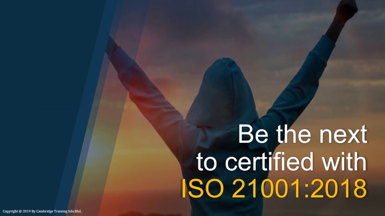 Educational Organizations Management Systems ISO 21001:2018