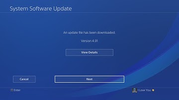 How to Update your PS4
