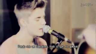 Justin Bieber - Boyfriend (Acoustic) | Traduccion al español