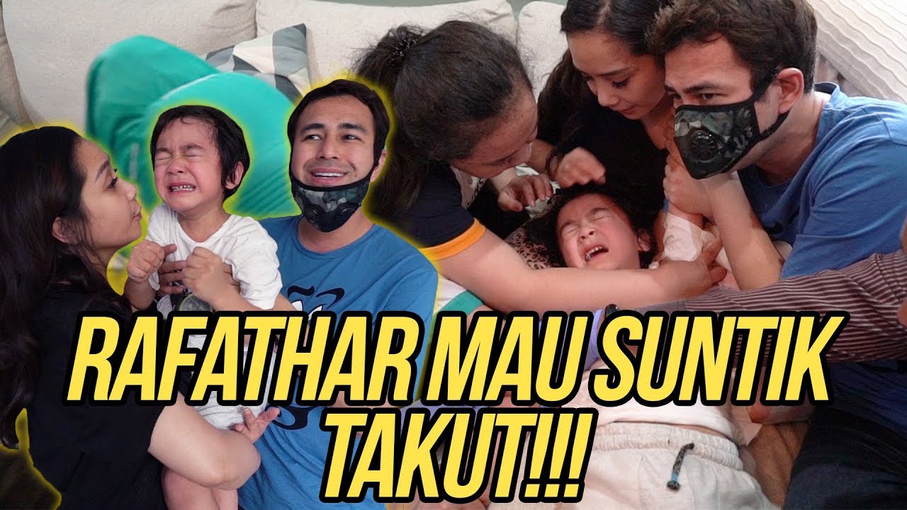 DRAMA RAFATHAR SUNTIK TES KESEHATAN!! SEMUA TURUN TANGAN SEMANGATIN RAFATHAR!