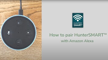 How to Pair Your HunterSMART™ Wi-Fi Smart Fan with Amazon Alexa #howto #smarthome #ceilingfan