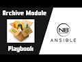 Ansible archive module