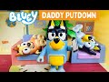 Bluey  daddy putdown episode  full episode  pretend play with bluey toys  disney jr  abc kids