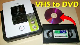 VHS to DVD without a PC - Sony DVDirect VRD-MC5