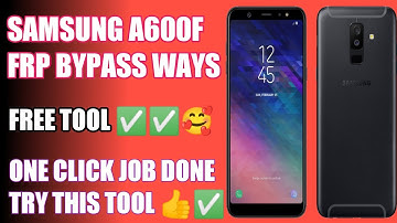 Samsung Galaxy A6+/A6 FRP Bypass/Google Lock Remove App Not installed Without PC 2022 New Update fix