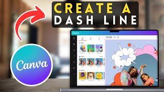 How to Create Dash Line and Dotted Line in Canva | Canva Tutorial (2025)