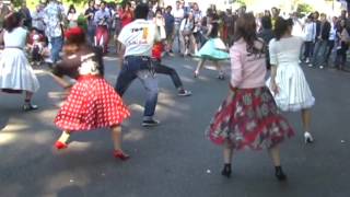 Tokyo, Japan - Tokyo Rockabilly Club & Rock 'n Roll dancers /東京都渋谷区原宿神宮橋代々木公園, 平成21年9月20日 / 2009