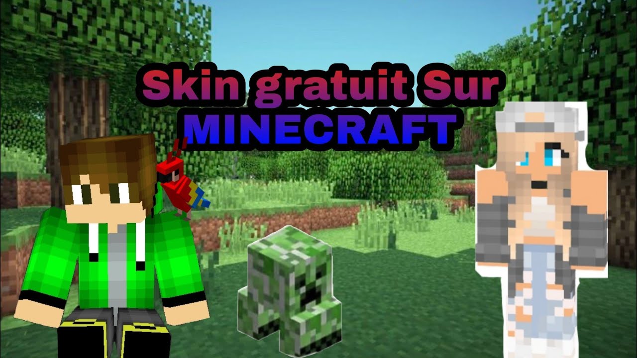 [TUTO] Minecraft pe skin tuto - YouTube