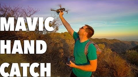 DJI MAVIC PRO Hand Catch & Launch | With Sample Footage