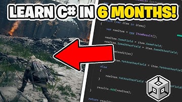 Roadmap to learn C# for Unity in 6 Months!