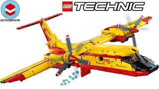 LEGO Technic Firefighter Aircraft Speed Build #42152