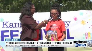 Young authors celebrated at Kansas Literacy Festival