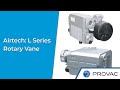 Airtech vacuum  lseries rotary vane pumps