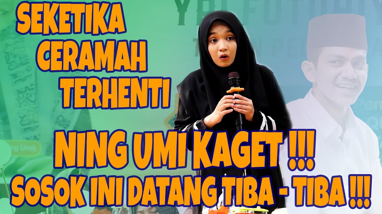 Ning Umi Laila Mendadak Diam Saat Ceramah ‼️ Ternyata Ini Penyebabnya, Jamaah Heboh!