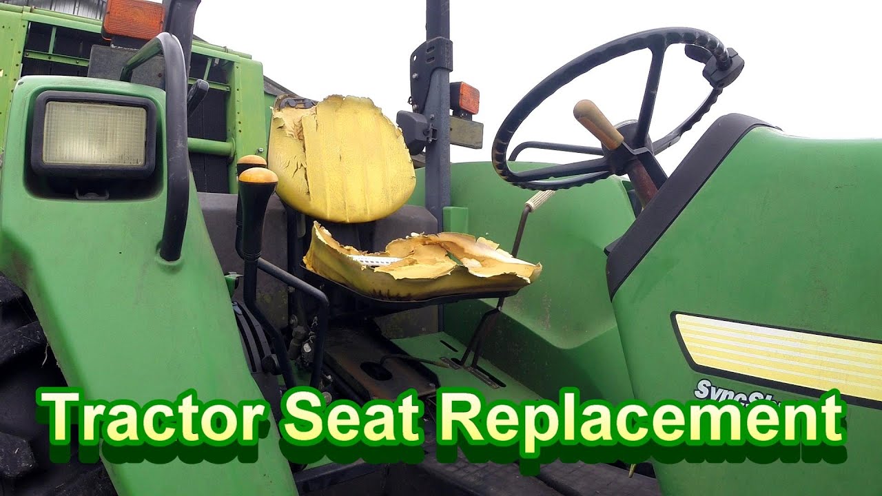 tractor seat replacement;  John Deere 5520 tractor seat replacement