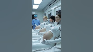 Thumbnail of Robot Giving Birth #robot #funny