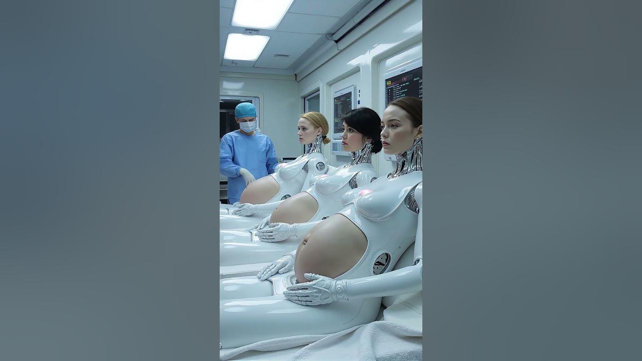 Robot Giving Birth #robot #funny