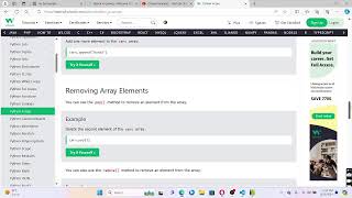 Python Video Tutorial 17 - Arrays