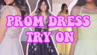 buying prom dresses online *again* - JJsHouse try on haul