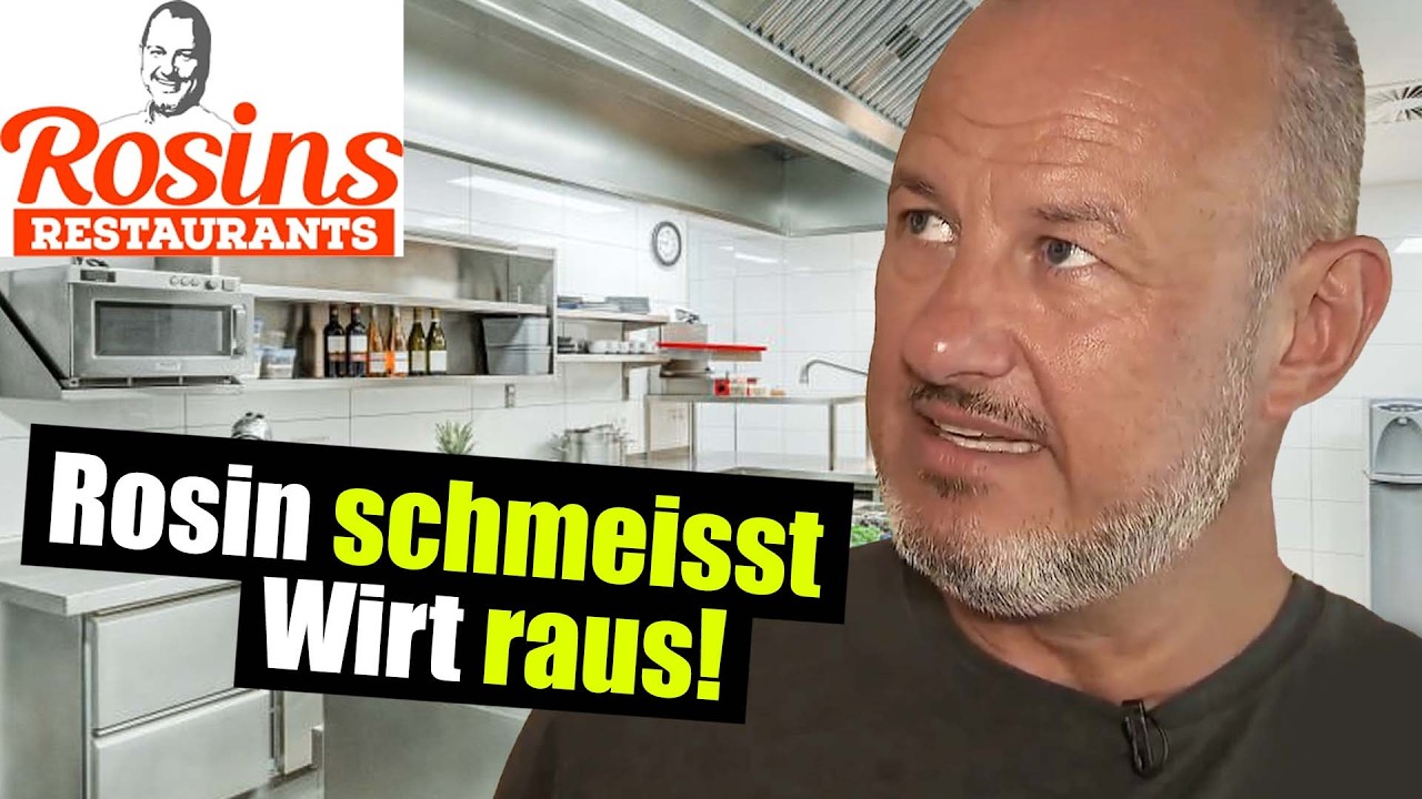 ROSIN SCHMEISST WIRT RAUS! (Der faulste Wirt Deutschlands!) | Nickis Imbiss | Rosins Restaurants
