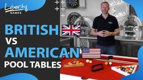 British vs American Pool - What