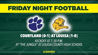 Courtland @ Louisa: Football 2021-2022