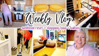 WEEKLY VLOG | WEEKEND RESET | TOP UP SHOP | CATCH UP #weeklyvlog #reset #cleaningmotivation