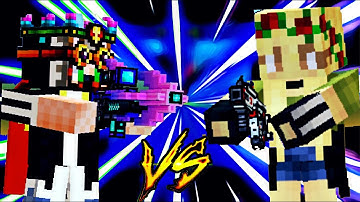 [DUEL!] EnderDroidX VS Nevaeh | Pixel Gun 3D