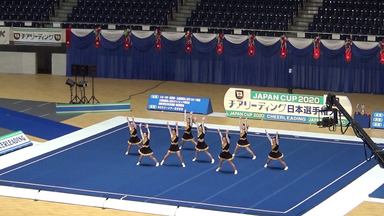 広尾学園中学校 Thunders 4位 Division1 中学校部門 チアリーディングスピリッツ Japan Cup 11 14 Youtube