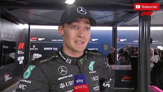 George Russell There is a lot to be proud about | Post Race Interview | 2022 Hungarian Grand Prix Guide