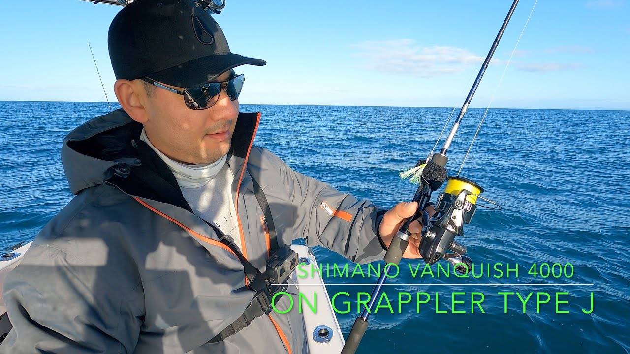 Slow Pitch Jigging Shimano Vanquish on Grappler Type J S631 