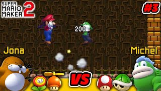 LA MEJOR REMONTADA! 😱 | Super Mario Maker 2 con MICHEL | CAP 3 | JonisTendo