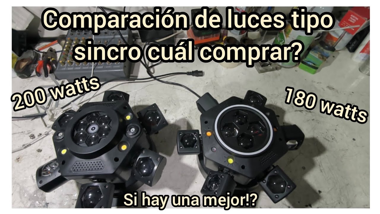 Comparando luces chinas no son iguales!!!! Abusados, cuál comprar?