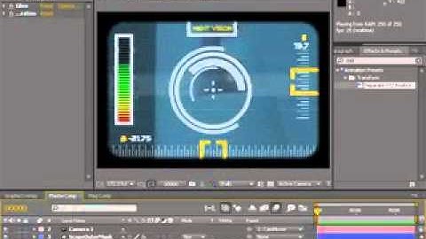 Futuristic Sniper Scope   Part2   After Effects Video Tutorial clip9