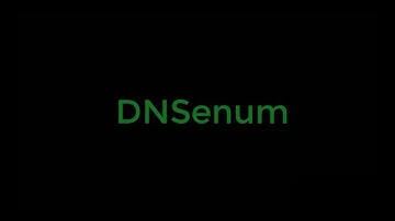 DNSenum :: Kali Linux :: Reconnaissance Phase!
